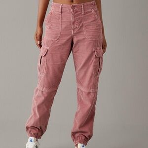American Eagle Outfitters Dusty Pink Corduroy Pants